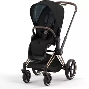 Прогулочная коляска Cybex Priam IV (Deep Black) фото