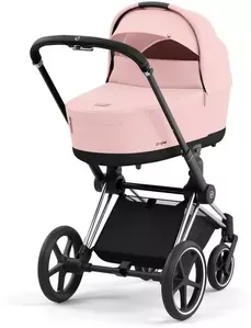 Универсальная коляска Cybex Priam IV 2 в 1 (Peach Pink/Chrome) фото