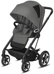 Детская прогулочная коляска Cybex Talos S Lux BLK (soho grey) фото