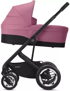 Универсальная коляска Cybex Talos S Lux BLK 2 в 1 (magnolia pink) фото