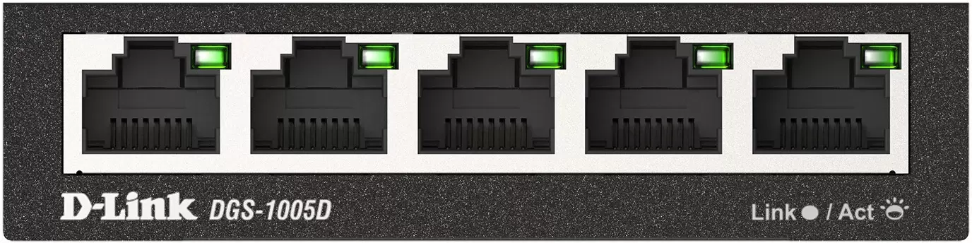 Неуправляемый коммутатор D-Link DGS-1005D/R1A фото 3