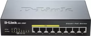 Неуправляемый коммутатор D-Link DGS-1008P/E1A фото