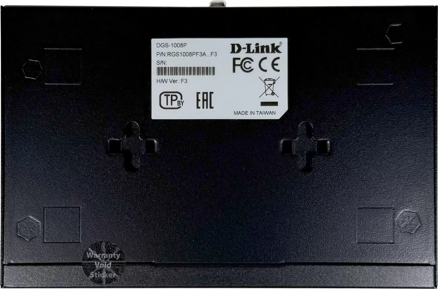 Неуправляемый коммутатор D-Link DGS-1008P/F3A фото