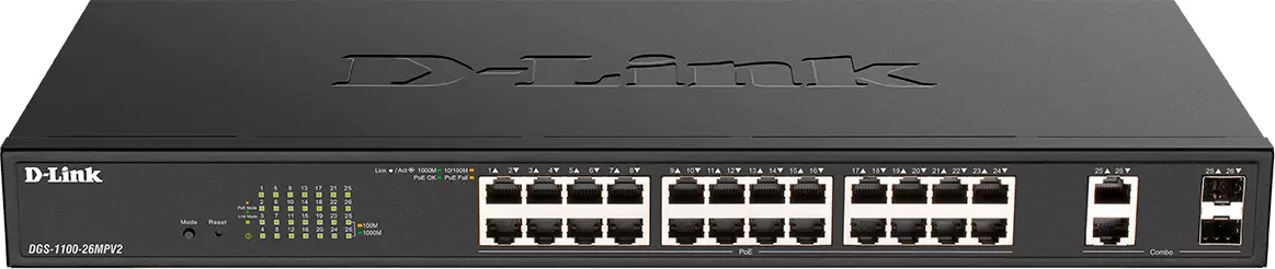 D-Link DGS-1100-26MPV2/A3A