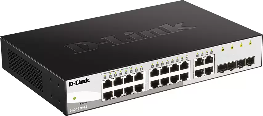 Настраиваемый коммутатор D-Link DGS-1210-16/G2A фото