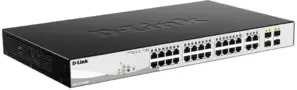 Настраиваемый коммутато D-Link DGS-1210-28MP/F1A