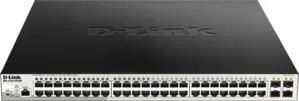 Управляемый коммутатор 2-го уровня D-Link DGS-1210-52P/ME/B1A