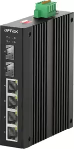 Неуправляемый коммутатор DPTEK DK3110I-4TP2S фото