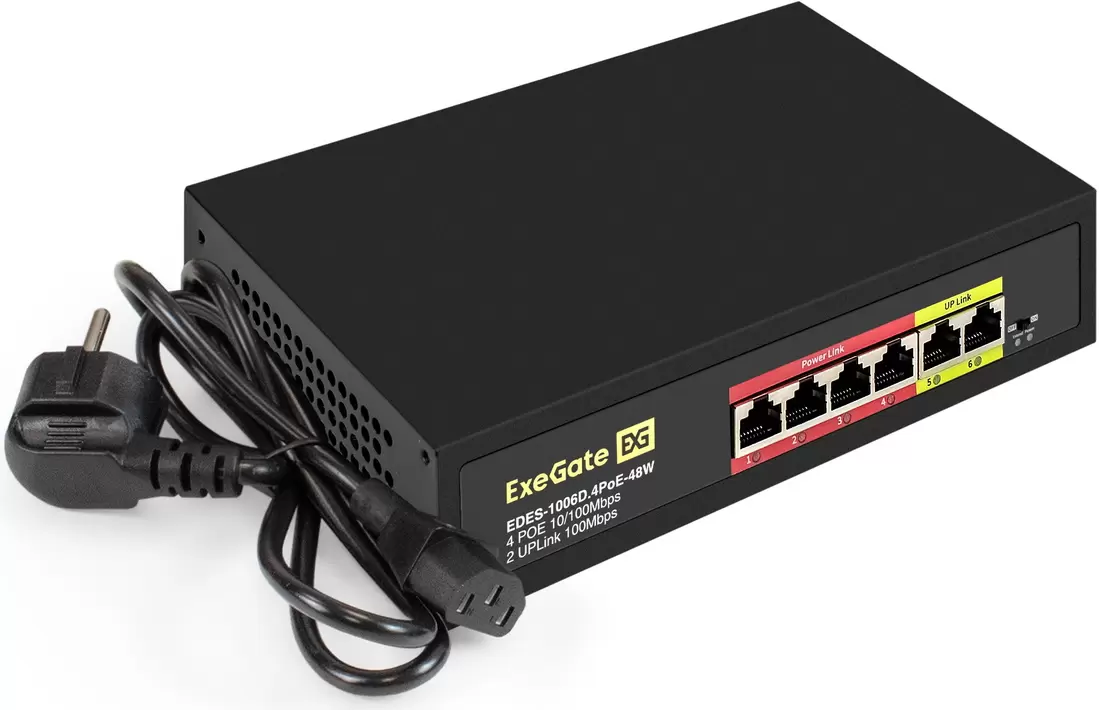 ExeGate EDES-1006D.4PoE-48W