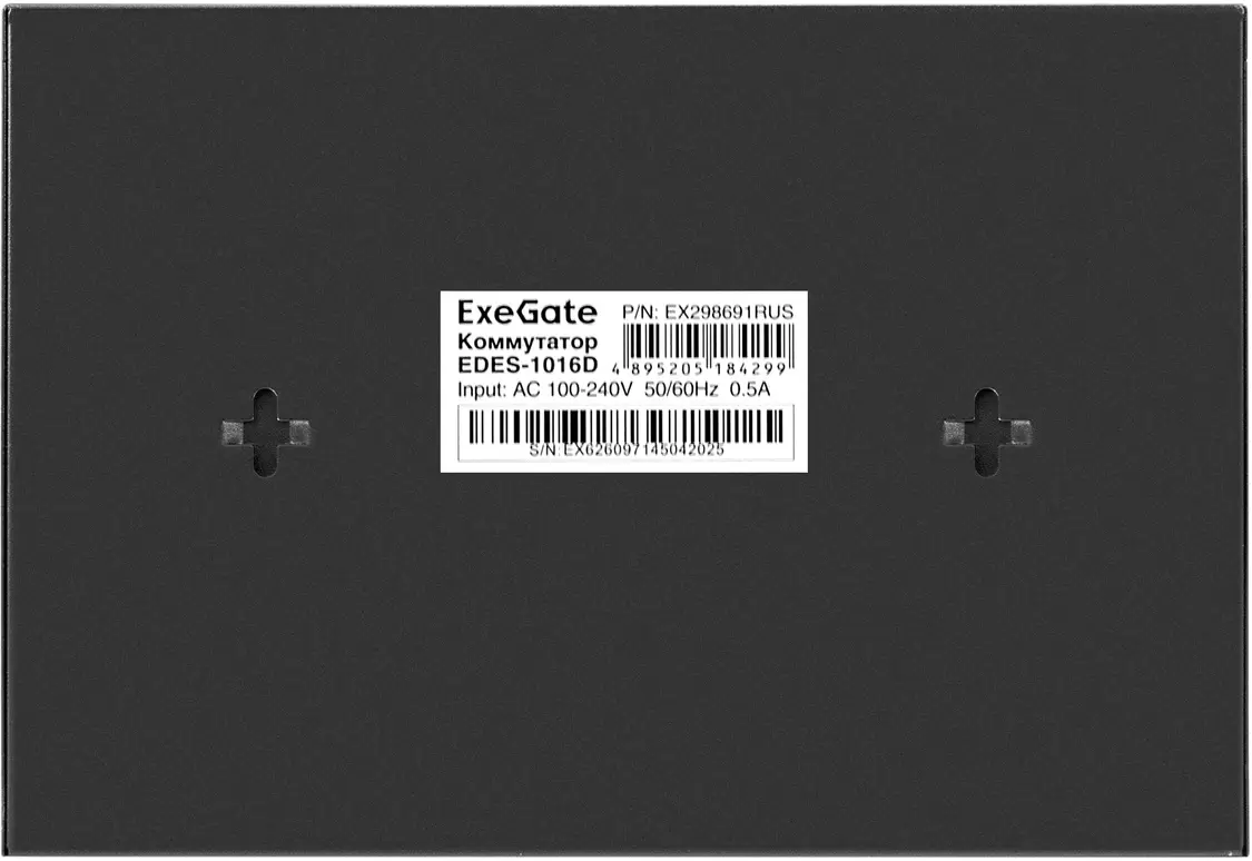 Неуправляемый коммутатор ExeGate EDES-1016D фото