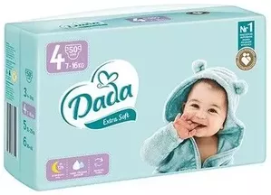 Подгузники детские Dada Extra Soft Maxi 4 (50 шт) фото