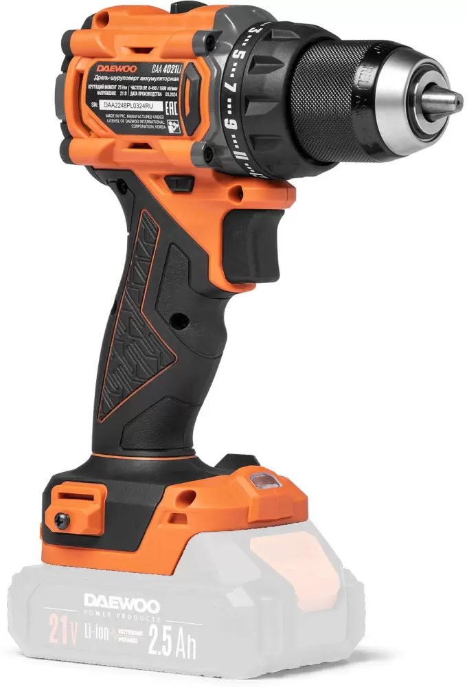 Дрель-шуруповерт Daewoo DAA 4021Li фото