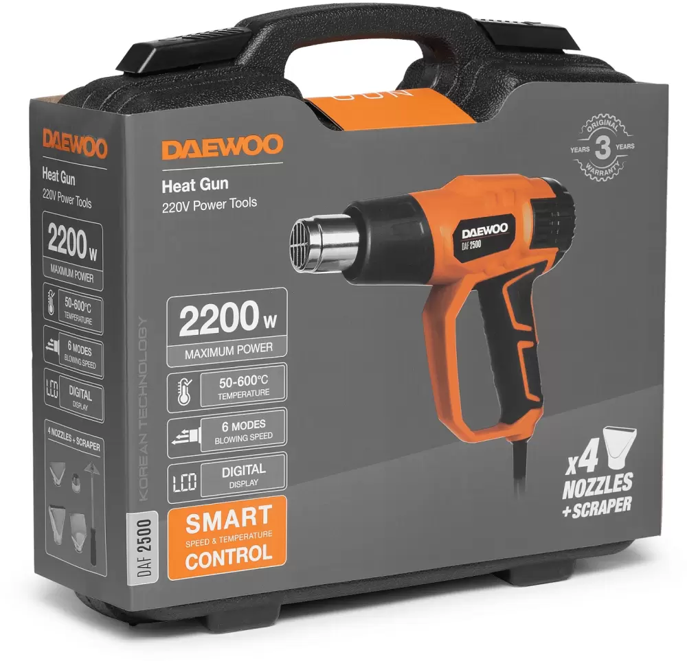 Промышленный фен Daewoo DAF 2500 фото