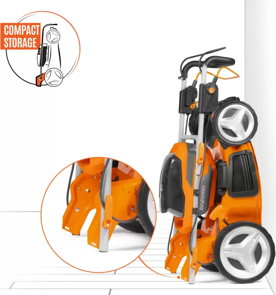 Газонокосилка аккумуляторная Daewoo DLM 5042Li-S (без АКБ) фото