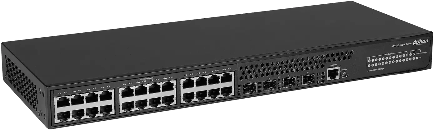 Управляемый коммутатор 3-го уровня Dahua DH-AS5500-24GT4XF фото 4