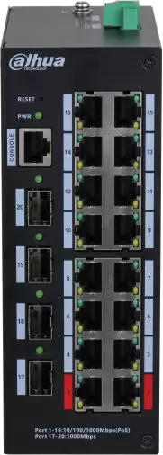 Управляемый коммутатор 2-го уровня Dahua DH-HS4420-16GT-190 фото 2