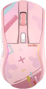Игровая мышь Dareu A950 (розовый) фото