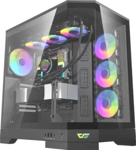 Корпус dark Flash DQX90 (черный) фото