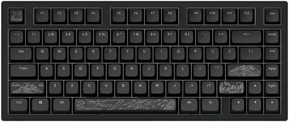 Dark Project ALU81A Terra Nostra Black (g3ms Moonstone)