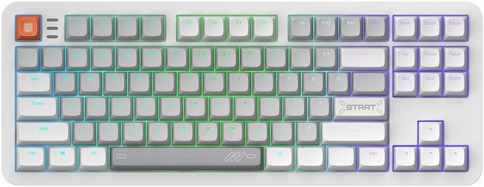 Клавиатура Dark Project ALU87B Delta (g3ms Moonstone) фото