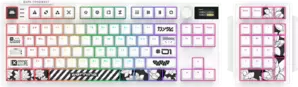 Клавиатура Dark Project KD87A+Numpad (g3ms Aquamarine, белый) фото