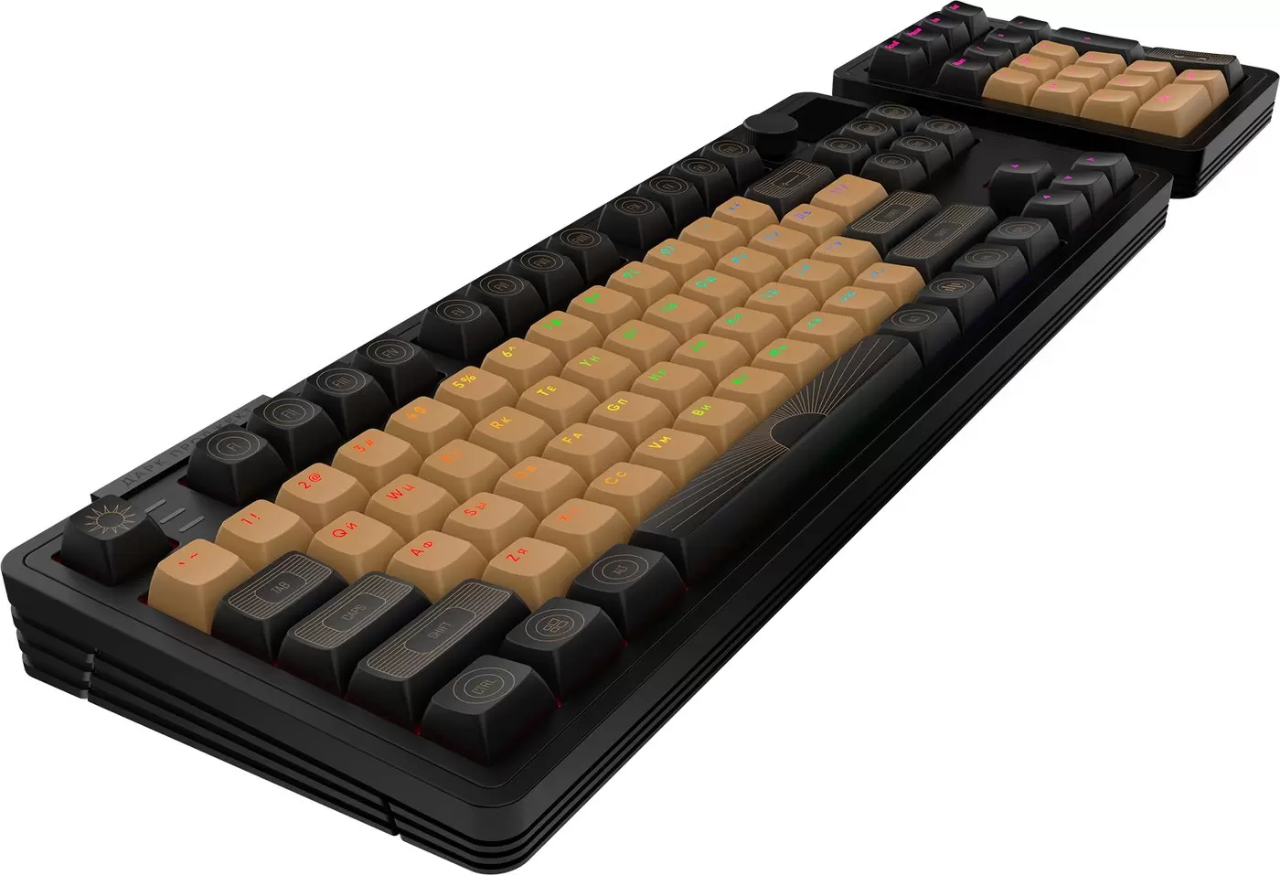 Клавиатура Dark Project KD87A+Numpad (g3ms Aquamarine, черный) фото 3
