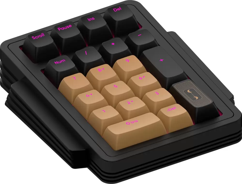 Клавиатура Dark Project KD87A+Numpad (g3ms Aquamarine, черный) фото 4