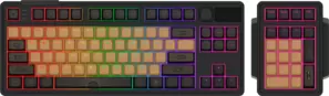 Dark Project KD87A+Numpad (g3ms Aquamarine, черный)