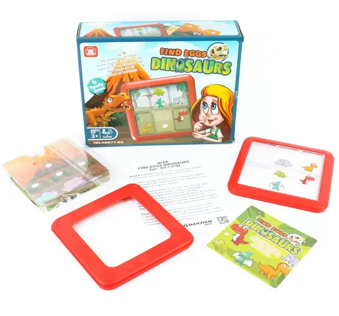 Настольная игра Darvish Find Eggs Dinosaurs DV-T-2798 фото