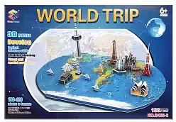 Конструктор Darvish Карта мира. Достопримечательности DV-T-2205 фото