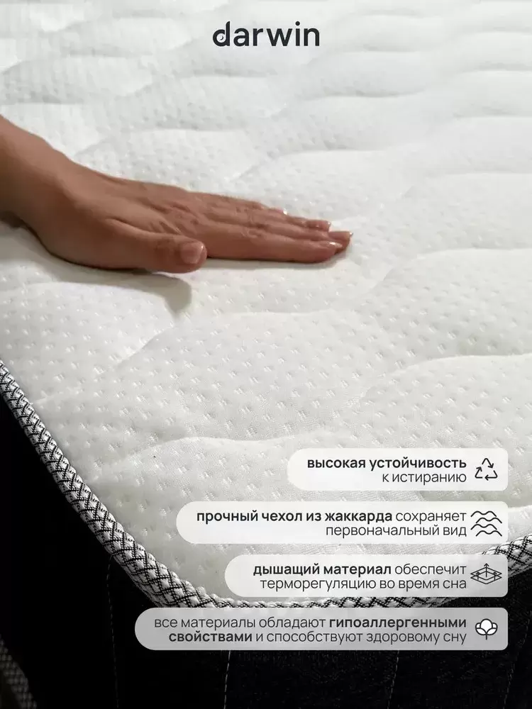 Матрас Darwin Delux 80x200 фото