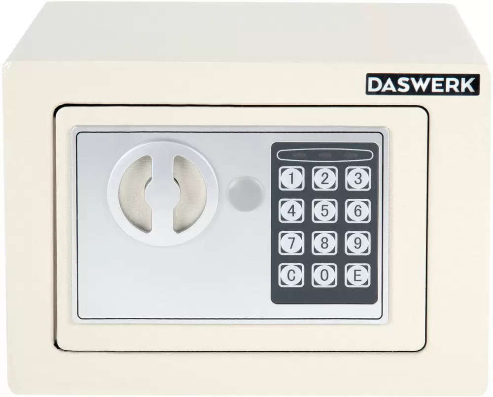 Мебельный сейф Daswerk SC-170EL / 291340 (бежевый) фото