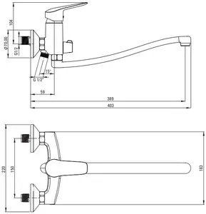 Смеситель Deante Boro BMO 057M фото