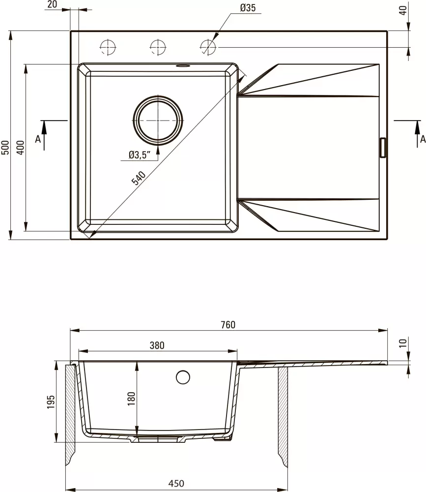 Кухонная мойка Deante Evora ZQJ S11P фото