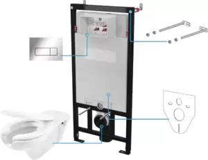 Унитаз Deante Vital CDVS6WPW фото