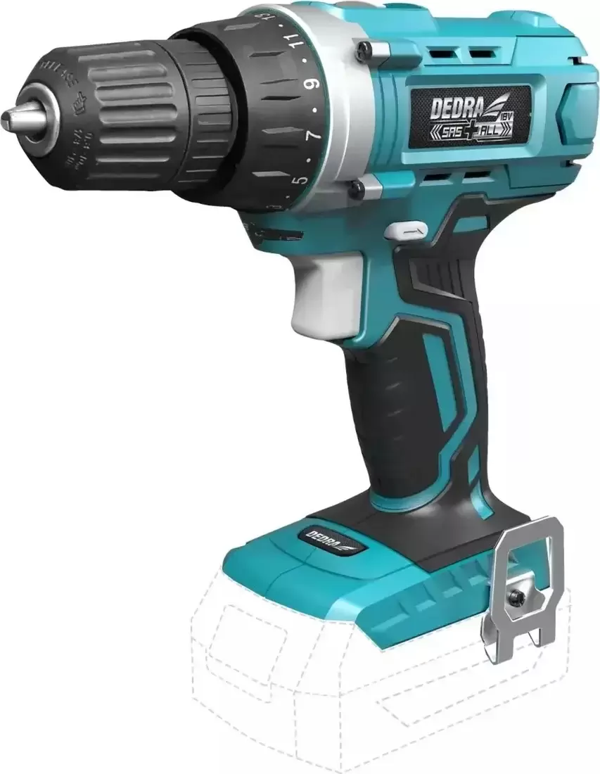 Набор аккумуляторного инструмента Dedra DED7013 фото 3