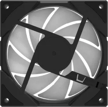 Вентилятор для корпуса DeepCool CG580 Reversed R-EDF120-BKAPR86-G-1 фото