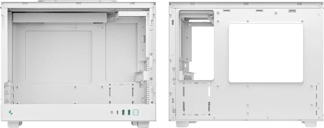 Корпус DeepCool CH160 Plus R-CH160-WHNGM0-G фото
