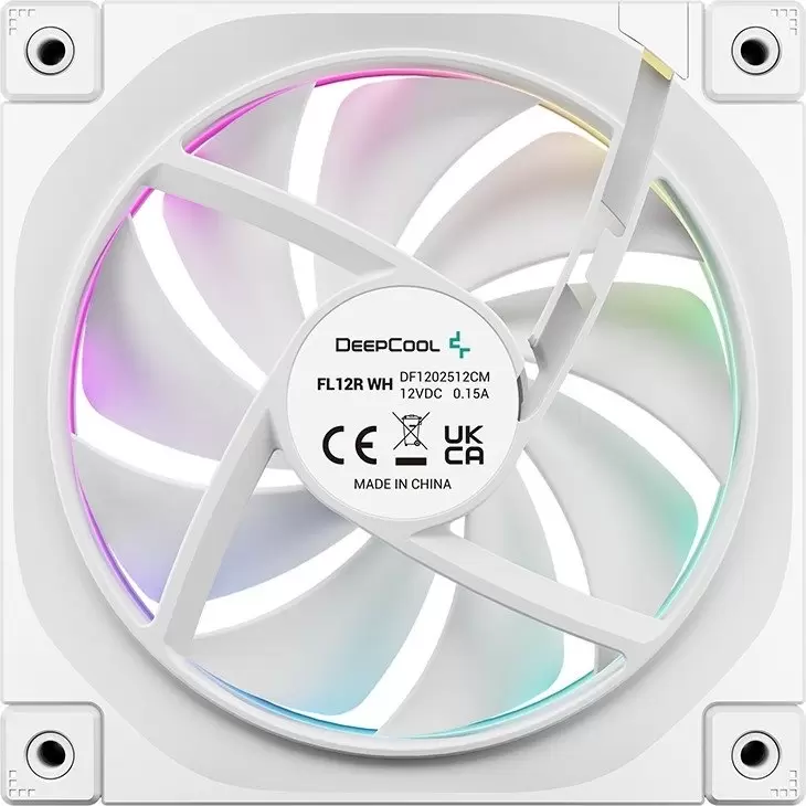 Вентилятор для корпуса DeepCool FL12R WH-3 IN 1 R-FL12R-WHAPN3-G фото