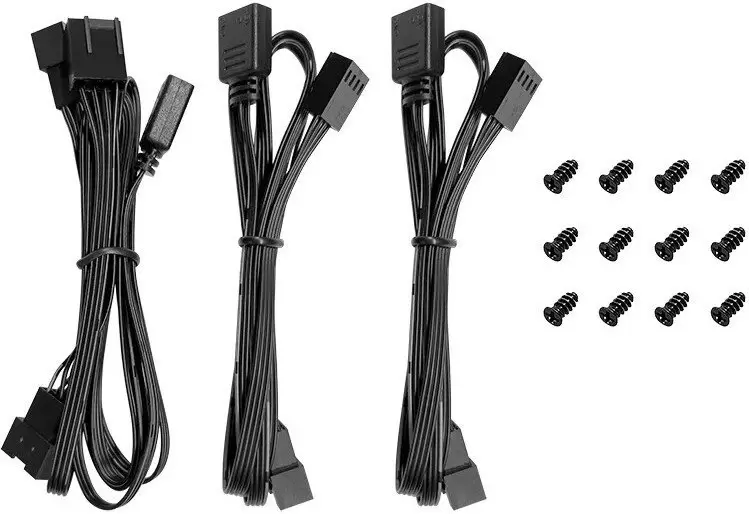 Комплект вентиляторов для корпуса DeepCool FL14R 3 IN 1 R-FL14R-BKAPN3-G фото