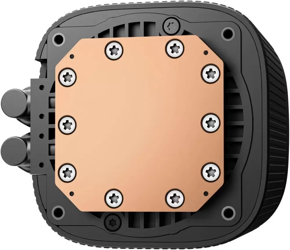 Система жидкостного охлаждения для процессора DeepCool LE240 V2 Zero Dark R-LE240ZERO-BKLNMD-G-1 фото