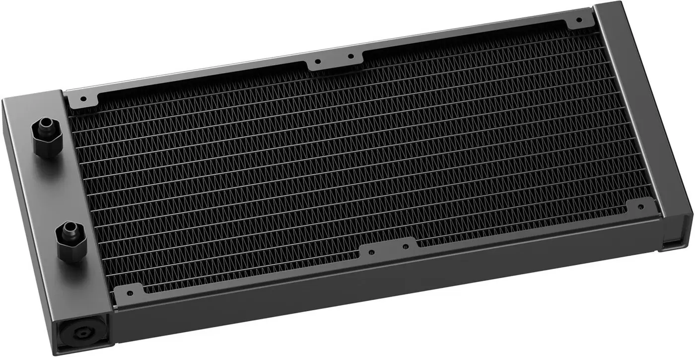 Система жидкостного охлаждения для процессора DeepCool LE240 V2 Zero Dark R-LE240ZERO-BKLNMD-G-1 фото