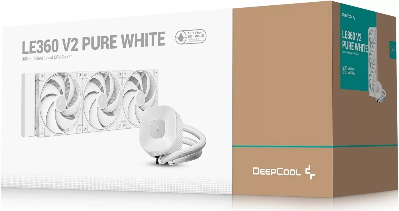Кулер для процессора DeepCool LE360 V2 Pure White R-LE360PURE-WHLNMD-G-1 фото