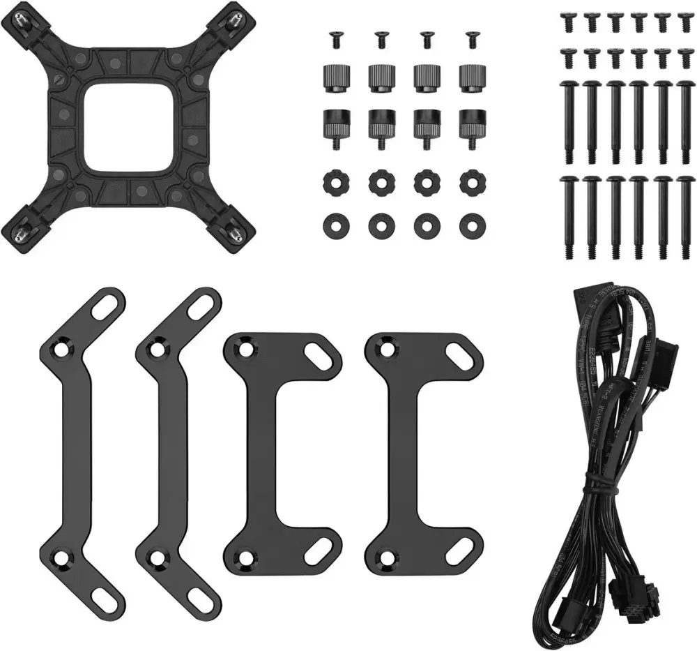 Система жидкостного охлаждения для процессора DeepCool LM420 R-LM420-BKDMMC-1 фото 5