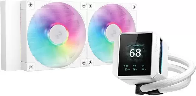 Deepcool Mystique 240 WH ARGB R-LX240-WHDSNMCP-G-1