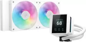 Deepcool Mystique 240 WH ARGB R-LX240-WHDSNMCP-G-1