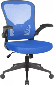 Кресло Defender Akvilon (черный/синий) фото