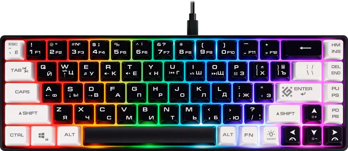 Defender Aris GK-349 (черный/белый)