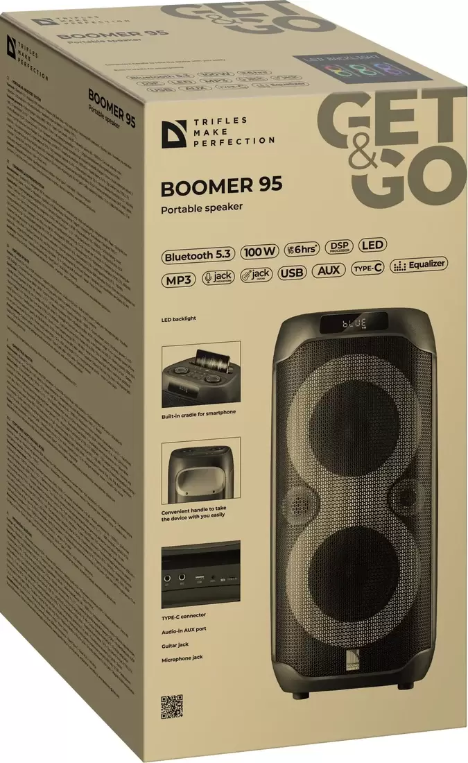 Беспроводная колонка Defender Boomer 95 фото