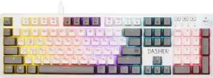 Клавиатура Defender Dasher GK-472 (белый/серый) фото